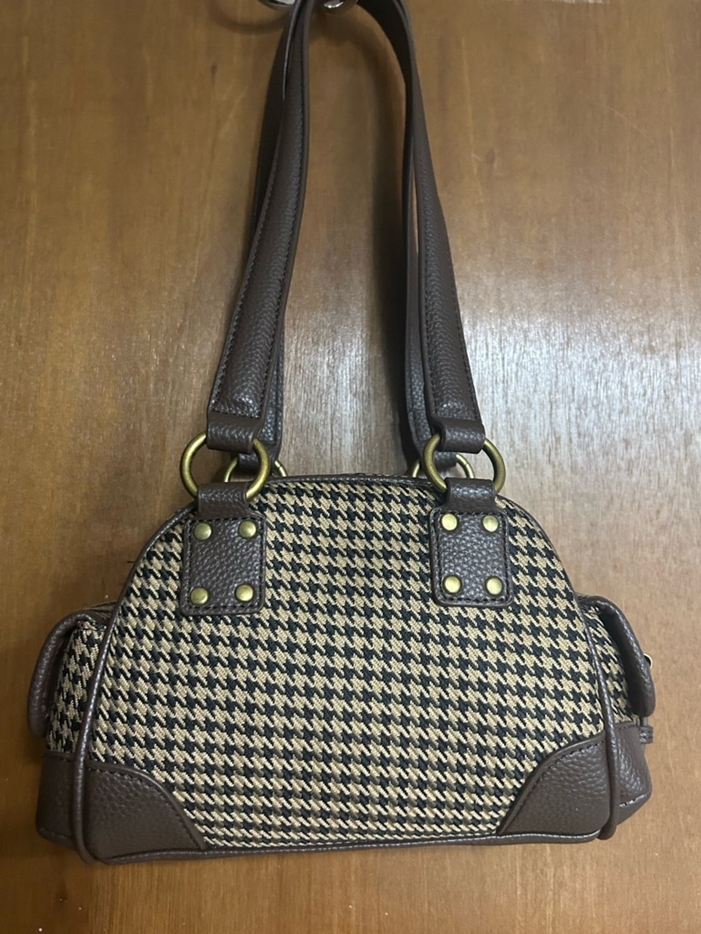 Dolls kill Brown Bowler Bag